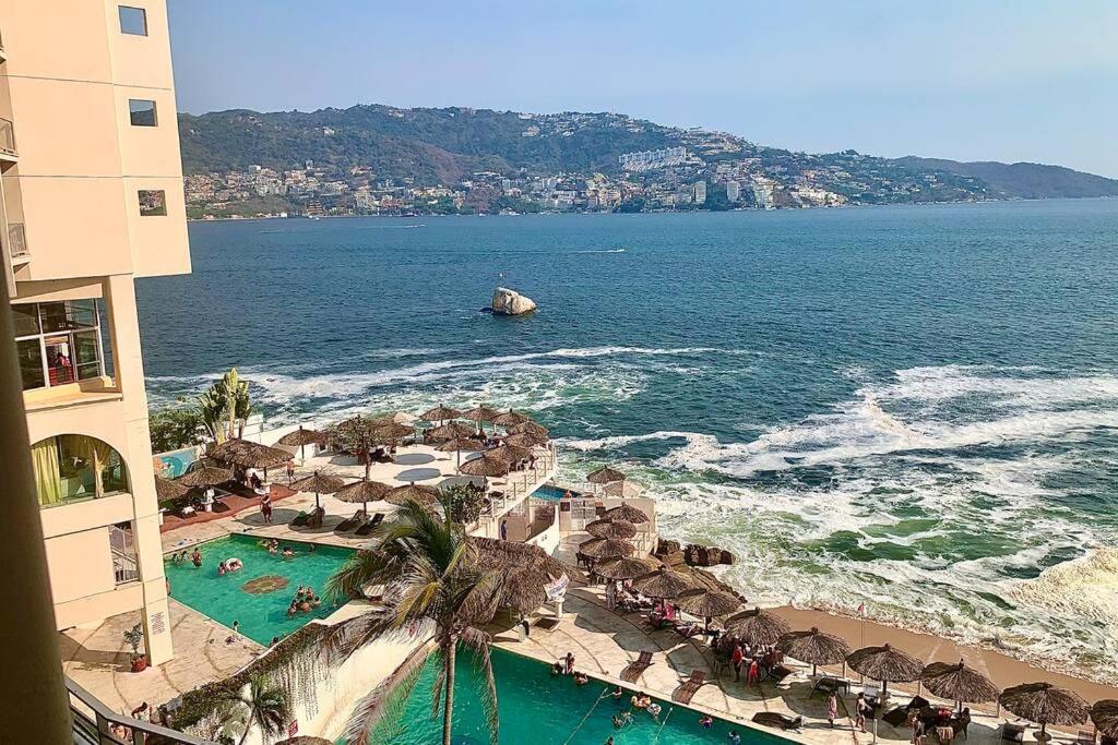 Loft Con Vista Al Mar Y Acceso A Playa Apartment Acapulco Exterior photo